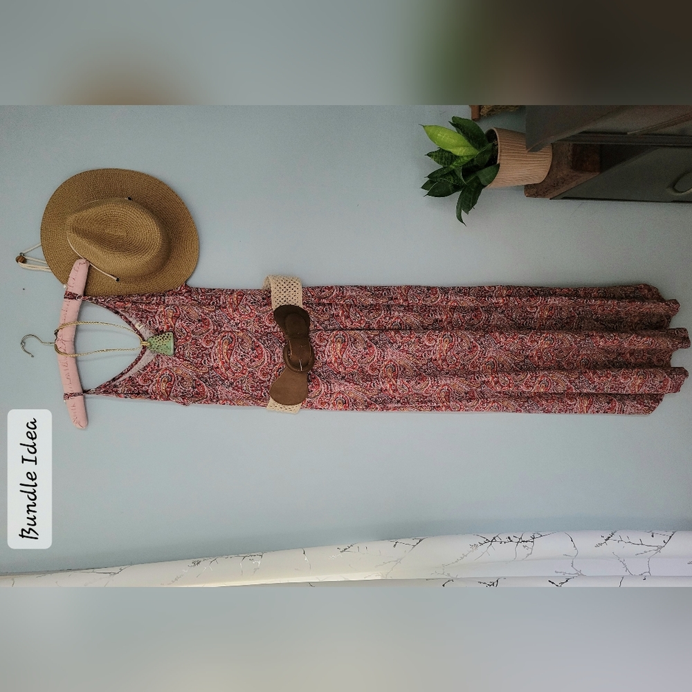 Paisley Maxi Dress